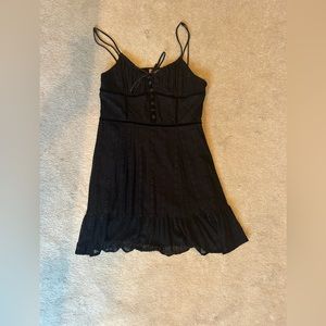 Black Lace Urban Outfiters Dress